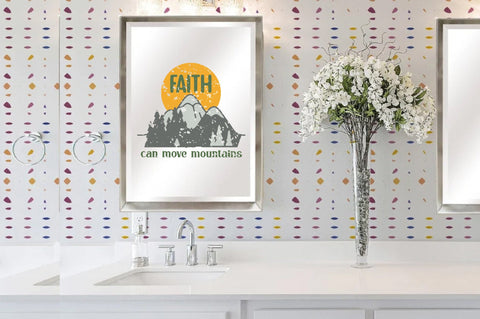 Faith Can Move Mountains Christian Sublimation Vol-2 Sublimation Jagonath Roy 