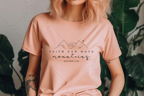 Faith Can Move Mountains Svg Png Files, Amazing Grace Svg, Believe Svg, Self Love Svg, Religious Svg, Mountain Svg, Proverbs Svg, Faith Svg SVG DesignDestine 