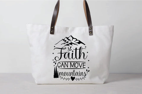 Faith Can Move Mountains SVG SVG Creativeart88 