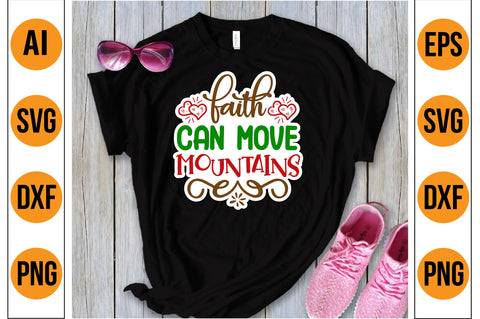 Faith Can Move Mountains svg SVG nirmal108roy 