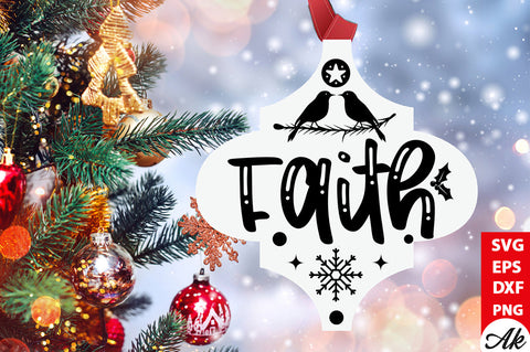 Faith Cardinal Arabesque svg SVG akazaddesign 