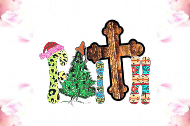 Faith Christmas Sublimation Sublimation Jagonath Roy 