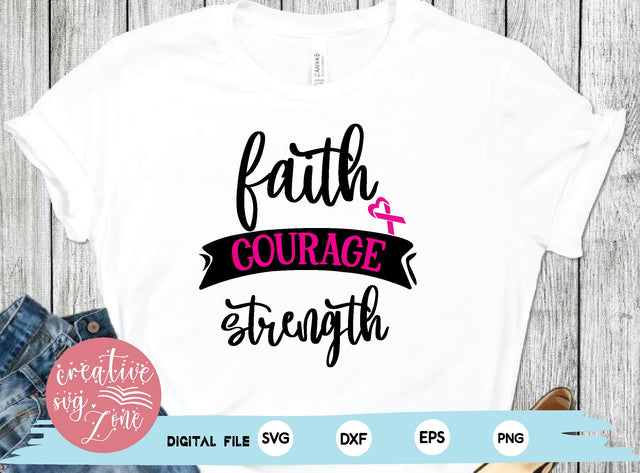 faith courage strength SVG md faruk hossain 