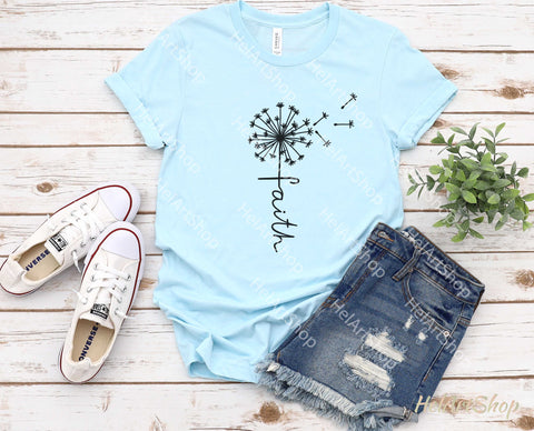 Faith cross svg, Dandelion svg SVG _HelArtShop_ 