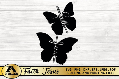 Faith Cross SVG PNG EPS DXF Jesus SVG Butterfly SVG God SVG SVG zoellartz 
