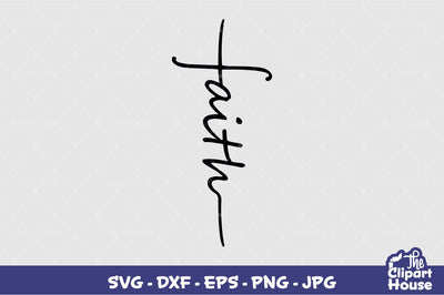 Faith Cross SVG The Clipart House 
