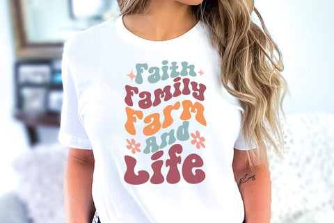 Faith Family and Farm Life, Religious SVG SVG FiveStarCrafting 