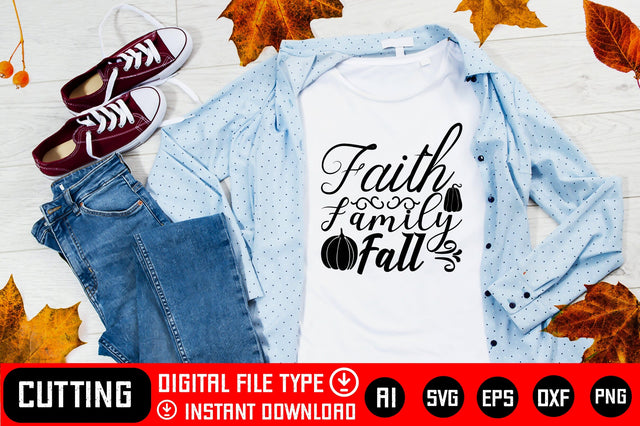 Faith Family Fall SVG CraftlabSvg29 