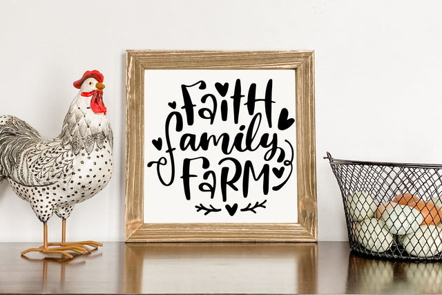 Faith Family Farm SVG SVG dapiyupi store 