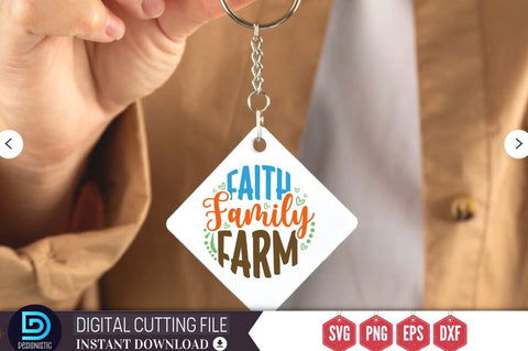 Faith Family farm SVG SVG DESIGNISTIC 
