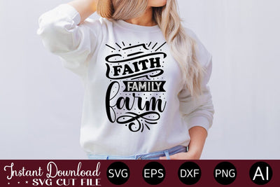 Faith Family Farm svg SVG designmaster24 