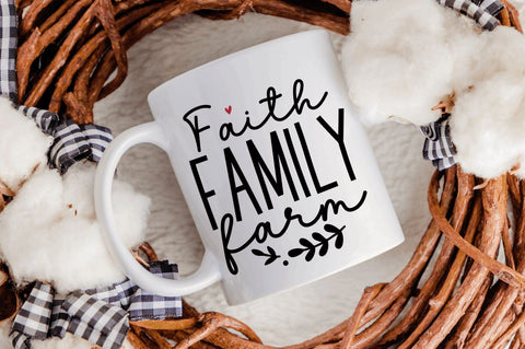 Faith family farm SVG SVG Regulrcrative 