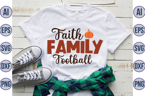 Faith Family Football svg SVG orpitasn 