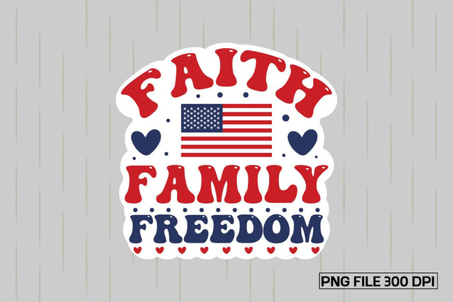 Faith Family Freedom-01 SVG designmaster24 