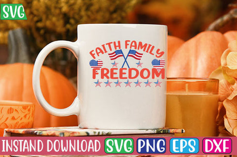 Faith Family Freedom SVG Cut File SVG Studio Innate 