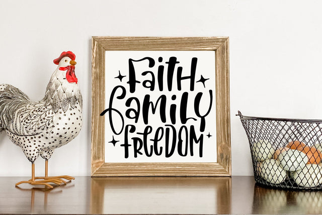 Faith Family Freedom SVG SVG dapiyupi store 