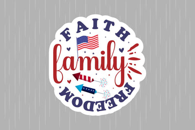 Faith Family Freedom SVG SVG designmaster24 