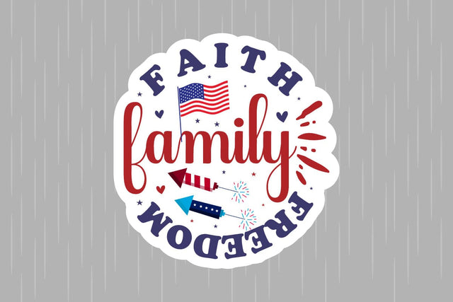 Faith Family Freedom SVG SVG designmaster24 