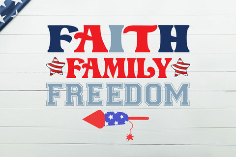 Faith family freedom SVG SVG Regulrcrative 