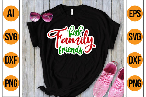 Faith Family Friends-svg SVG nirmal108roy 