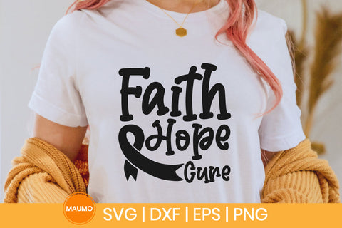Faith hope cure, Cancer svg SVG Maumo Designs 