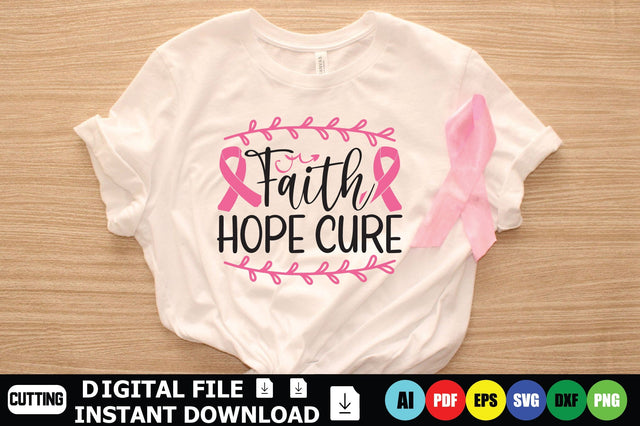 Faith Hope Cure SVG Shahin alam 