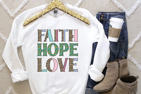 Faith Hope Love-1 3D Paper Creativeart88 