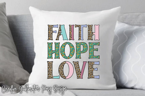 Faith Hope Love-1 3D Paper Creativeart88 