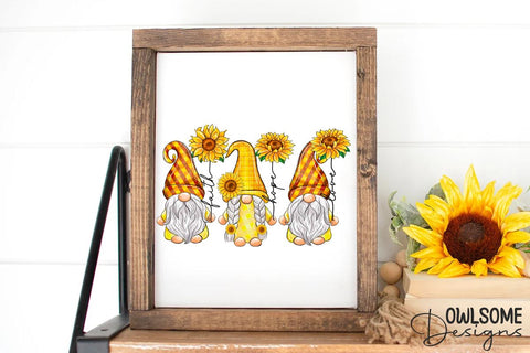 Faith Hope Love Gnomes Sublimation PNG Sublimation Owlsome.Designs 