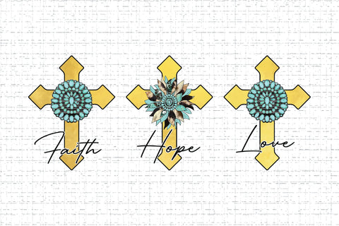 Faith Hope Love Sublimation Creativeart88 