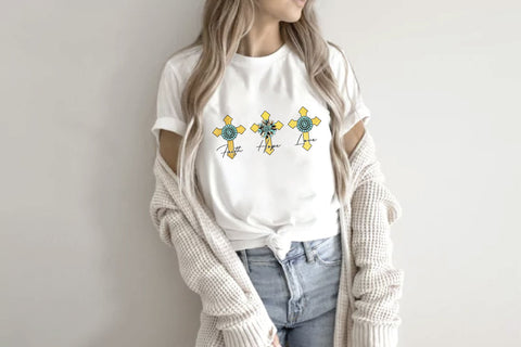 Faith Hope Love Sublimation Creativeart88 