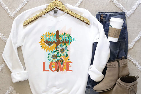 Faith Hope Love Sublimation Creativeart88 