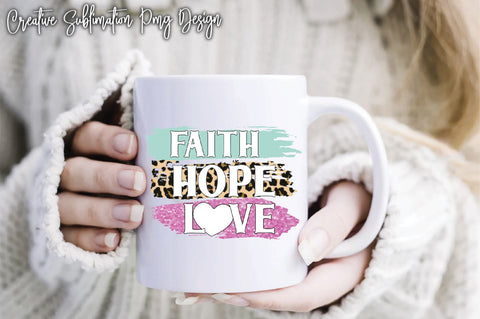Faith Hope Love Sublimation Creativeart88 