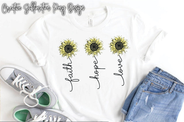 Faith Hope Love Sublimation Creativeart88 