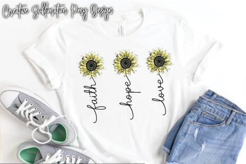 Faith Hope Love Sublimation Creativeart88 