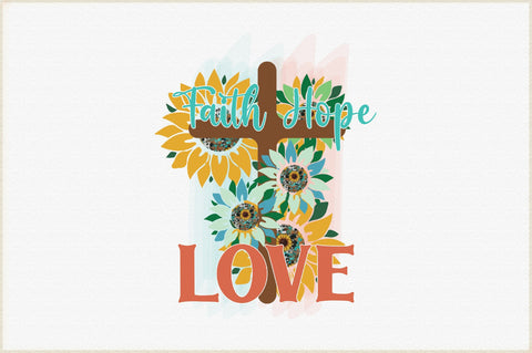 Faith Hope Love Sublimation Creativeart88 