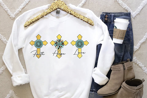 Faith Hope Love Sublimation Creativeart88 