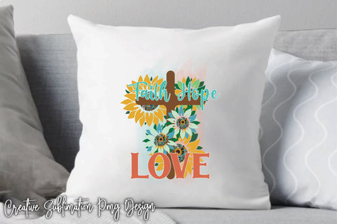 Faith Hope Love Sublimation Creativeart88 