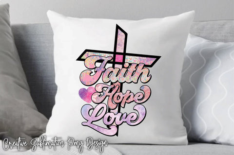 Faith Hope Love Sublimation Mock Up Photo Creativeart88 