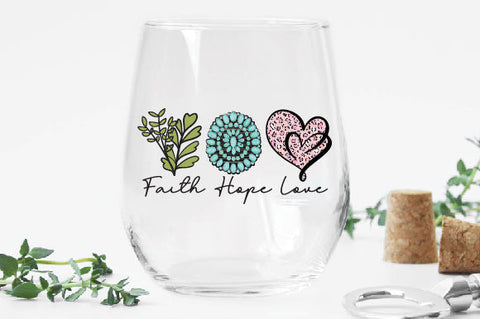 Faith Hope Love Sublimation Sublimation Creativeart88 