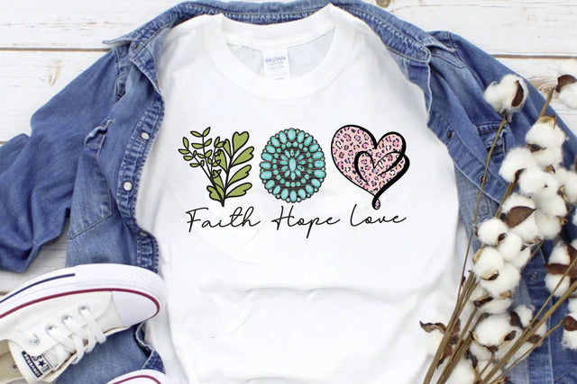 Faith Hope Love Sublimation Sublimation Creativeart88 