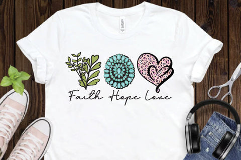 Faith Hope Love Sublimation Sublimation Creativeart88 