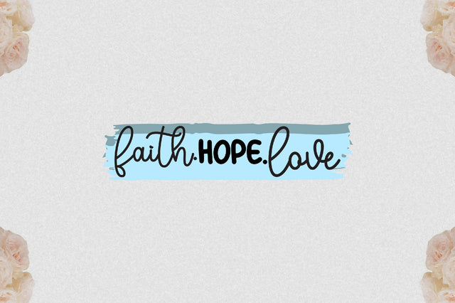 Faith. Hope. Love Sublimation Sublimation Jagonath Roy 