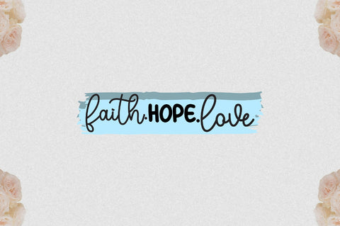 Faith. Hope. Love Sublimation Sublimation Jagonath Roy 