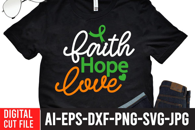 Faith Hope Love SVG Cut File SVG BlackCatsMedia 