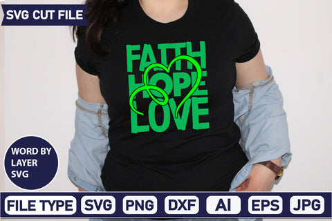 Faith Hope Love Svg Cut File,SVGs,quotes-and-sayings,food-drink,mini-bundles,print-cut,on-sale, SVG DesignPlante 503 