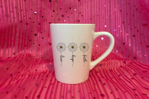 Faith Hope Love Svg Cutfile SVG SmmrDesign 