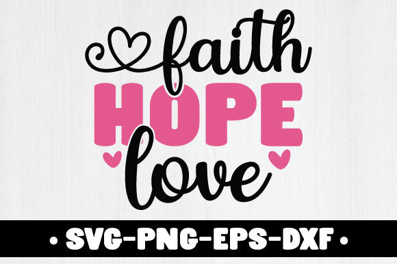 faith hope love - So Fontsy