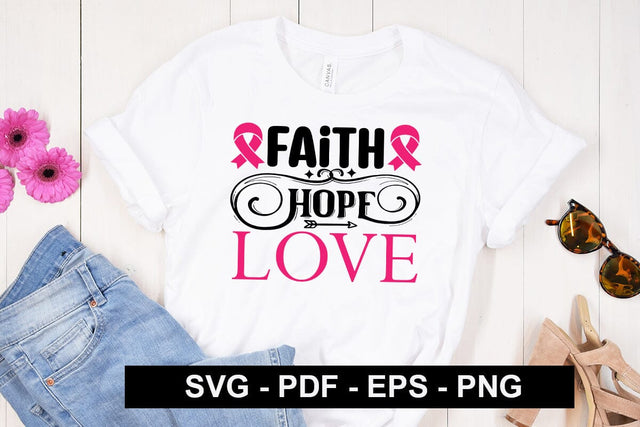 Faith Hope Love SVG SVG CraftingStudio 