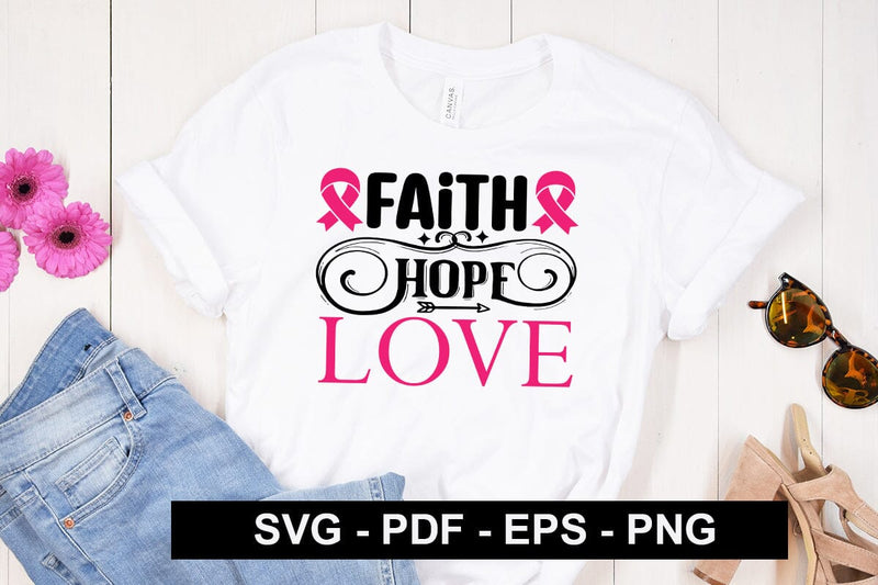 Faith Hope Love SVG SVG CraftingStudio 